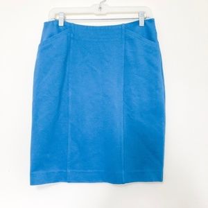 NWT CAbi Pacific Blue Sigourney Skirt